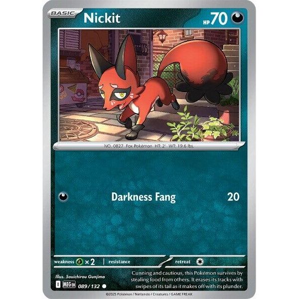 Image for Nickit (089/132) (ME01: Mega Evolution) - Pokemon