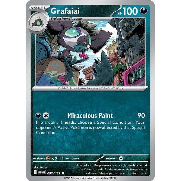 Image for Grafaiai (092/132) (ME01: Mega Evolution) - Pokemon