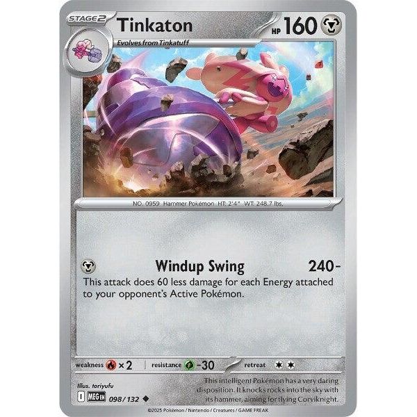 Image for Tinkaton (098/132) (ME01: Mega Evolution) - Pokemon