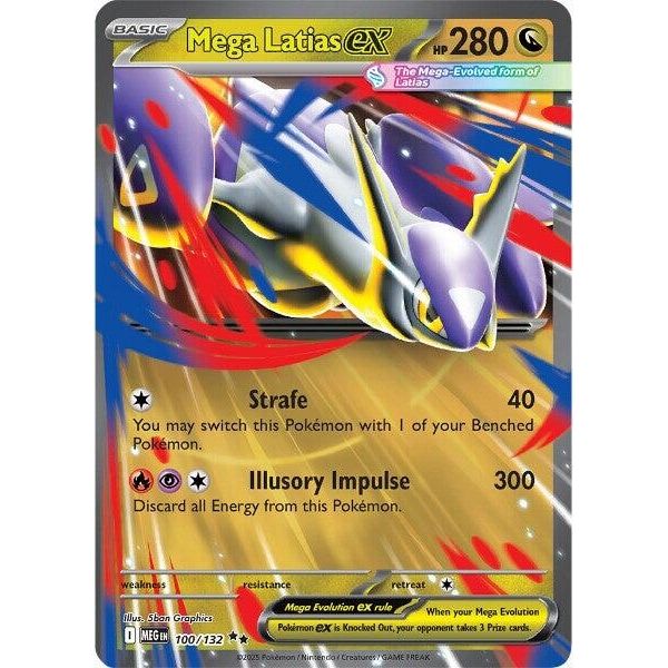 Image for Mega Latias ex (100/132) (ME01: Mega Evolution) - Pokemon