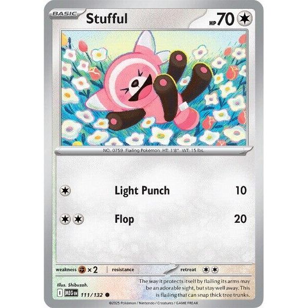 Image for Stufful (111/132) (ME01: Mega Evolution) - Pokemon