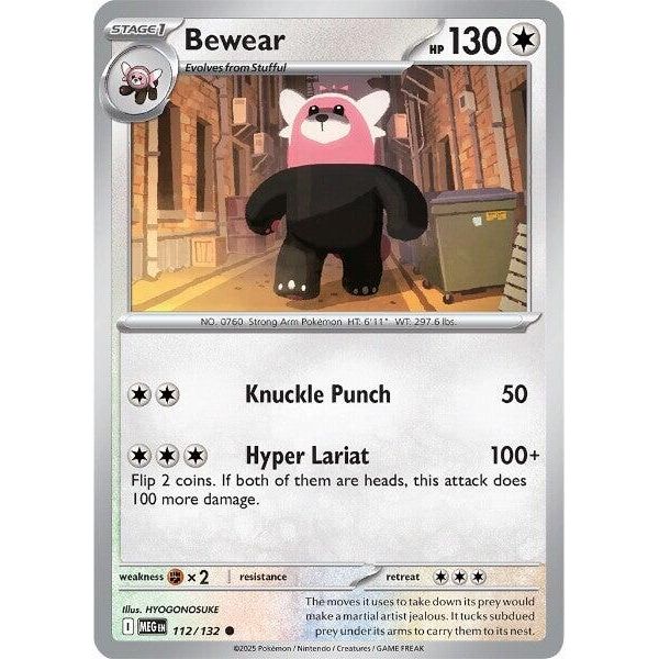 Image for Bewear (112/132) (ME01: Mega Evolution) - Pokemon
