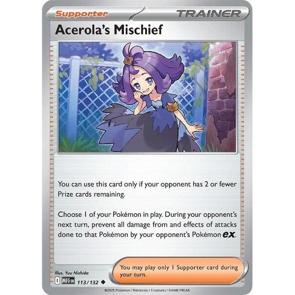 Image for Acerola's Mischief (113/132) (ME01: Mega Evolution) - Pokemon