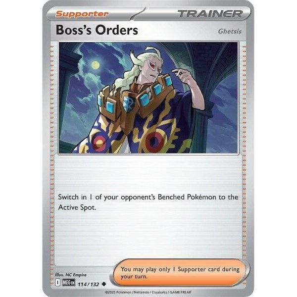 Image for Boss's Orders [Ghetsis] (114/132) (ME01: Mega Evolution) - Pokemon