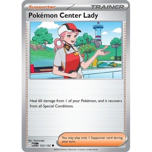 Image for Pokemon Center Lady (123/132) (ME01: Mega Evolution) - Pokemon