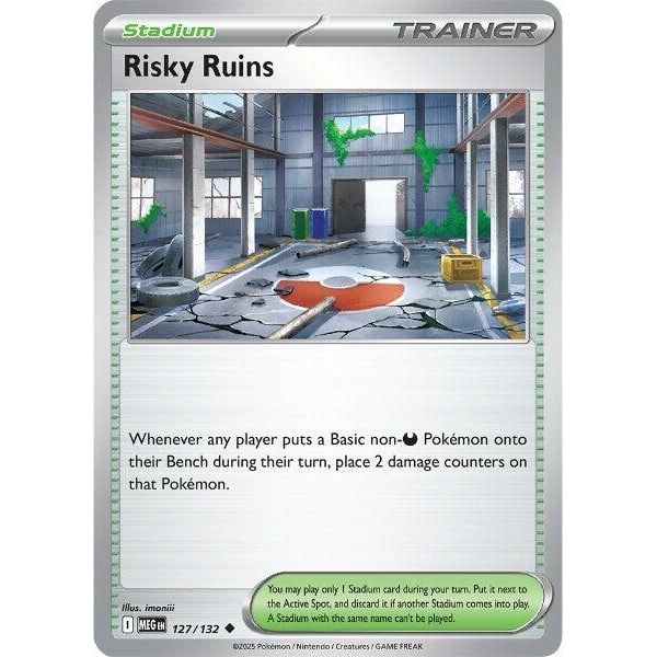 Image for Risky Ruins (127/132) (ME01: Mega Evolution) - Pokemon