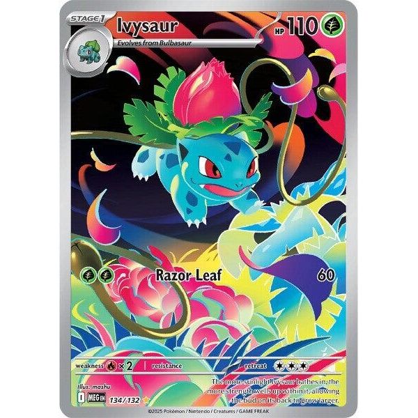 Image for Ivysaur (134/132) (ME01: Mega Evolution) - Pokemon
