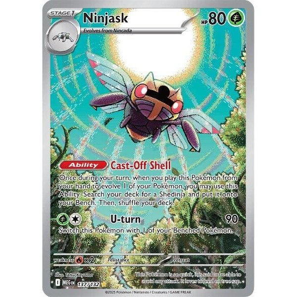 Image for Ninjask (137/132) (ME01: Mega Evolution) - Pokemon