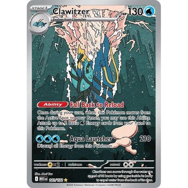 Image for Clawitzer (141/132) (ME01: Mega Evolution) - Pokemon