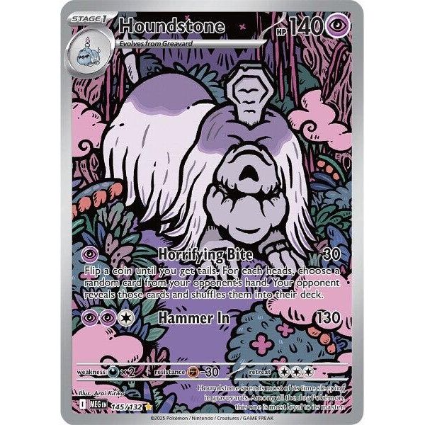 Image for Houndstone (145/132) (ME01: Mega Evolution) - Pokemon