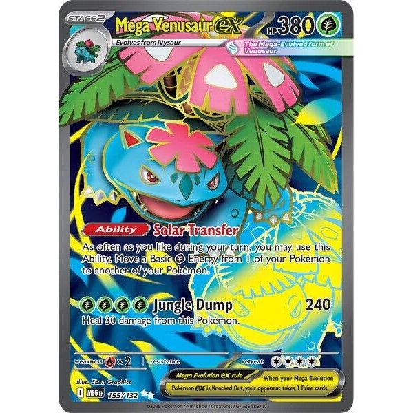 Image for Mega Venusaur ex (155/132) (ME01: Mega Evolution) - Pokemon