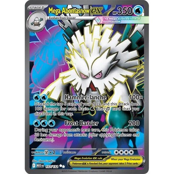 Image for Mega Abomasnow ex (157/132) (ME01: Mega Evolution) - Pokemon