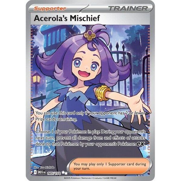 Image for Acerola's Mischief (165/132) (ME01: Mega Evolution) - Pokemon