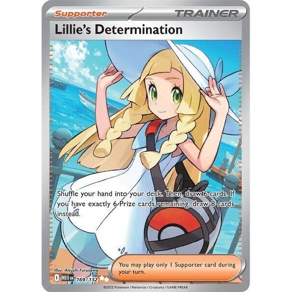 Image for Lillie's Determination (169/132) (ME01: Mega Evolution) - Pokemon