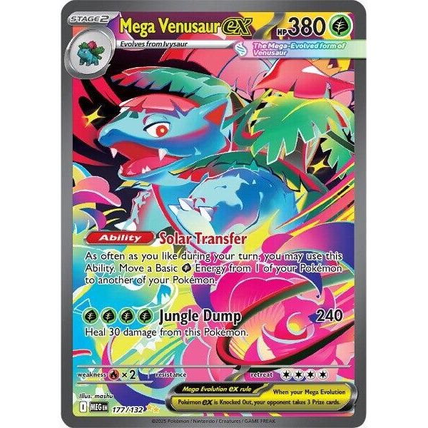 Image for Mega Venusaur ex (177/132) (ME01: Mega Evolution) - Pokemon