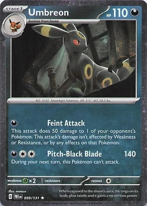 Umbreon - 059 (Cosmos Holo) (059/131) (Miscellaneous Cards & Products)