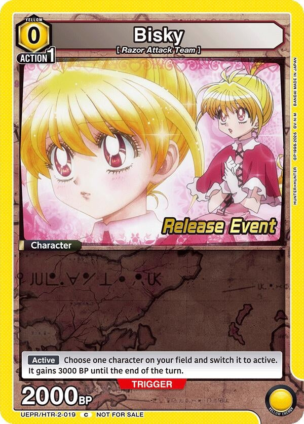 Image for Bisky (019) (UEPR/HTR-2-019) (UEX04BT: HUNTER X HUNTER Vol.2 Release Event Cards) (UEX04BT_RE) - Union Arena