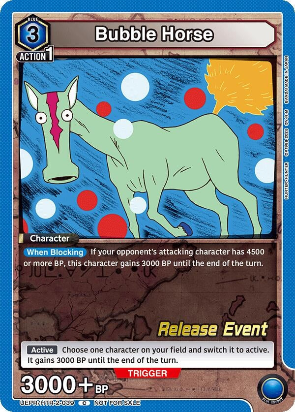 Image for Bubble Horse (UEPR/HTR-2-039) (UEX04BT: HUNTER X HUNTER Vol.2 Release Event Cards) (UEX04BT_RE) - Union Arena