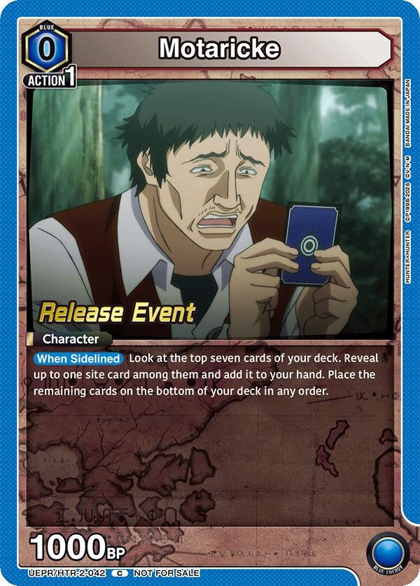 Image for Motaricke (UEPR/HTR-2-042) (UEX04BT: HUNTER X HUNTER Vol.2 Release Event Cards) (UEX04BT_RE) - Union Arena