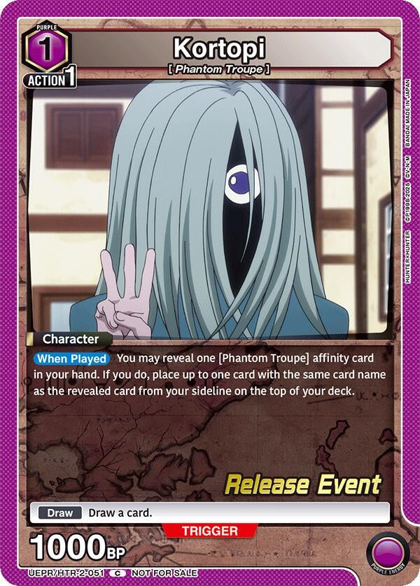Image for Kortopi (UEPR/HTR-2-051) (UEX04BT: HUNTER X HUNTER Vol.2 Release Event Cards) (UEX04BT_RE) - Union Arena