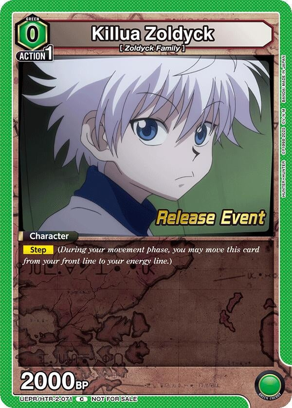 Image for Killua Zoldyck (071) (UEPR/HTR-2-071) (UEX04BT: HUNTER X HUNTER Vol.2 Release Event Cards) (UEX04BT_RE) - Union Arena
