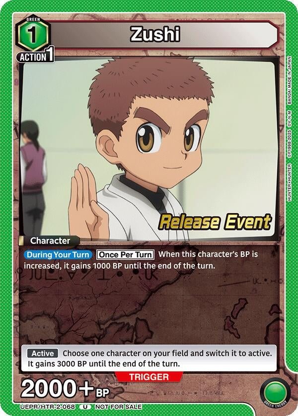 Image for Zushi (UEPR/HTR-2-068) (UEX04BT: HUNTER X HUNTER Vol.2 Release Event Cards) (UEX04BT_RE) - Union Arena