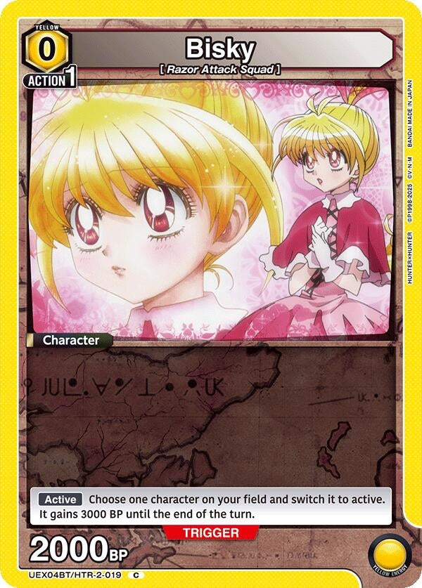 Image for Bisky (019) (Box Topper Foil) (UEX04BT/HTR-2-019) (UEX04BT: HUNTER X HUNTER Vol.2) (UEX04BT) - Union Arena