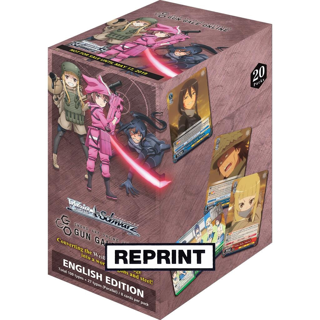 Image for SAO Alternative: Gun Gale Online Booster Box [Second Edition] - Weiss Schwarz