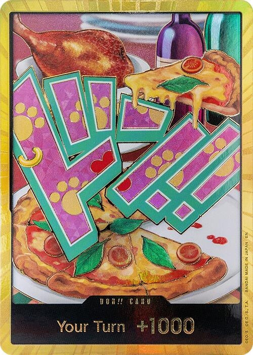 Image for DON!! Card (Bonney) (Gold) (Premium Booster -The Best- Vol. 2) (PRB-02) - One Piece Card Game