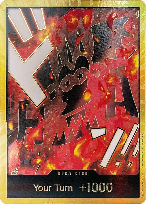 Image for DON!! Card (Dragon) (Gold) (Premium Booster -The Best- Vol. 2) (PRB-02) - One Piece Card Game