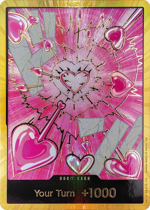 Image for DON!! Card (Boa Hancock) (Gold) (Premium Booster -The Best- Vol. 2) (PRB-02) - One Piece Card Game