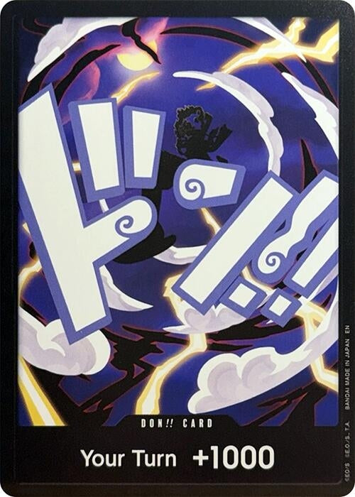 Image for DON!! Card (GEAR5 Luffy) (Premium Booster -The Best- Vol. 2) (PRB-02) - One Piece Card Game