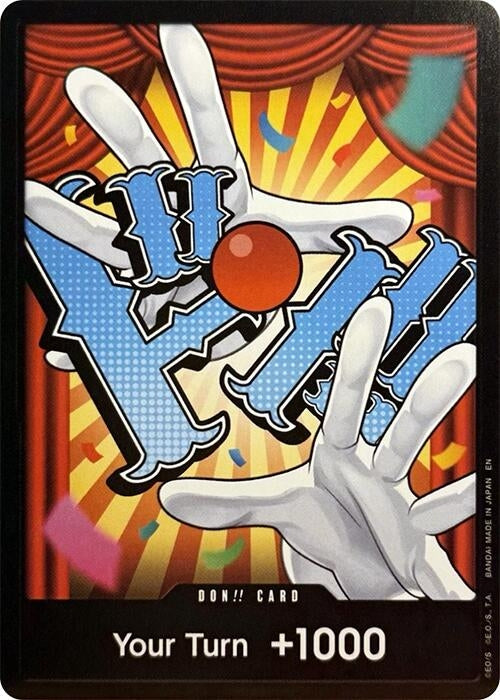 Image for DON!! Card (Buggy) (Premium Booster -The Best- Vol. 2) (PRB-02) - One Piece Card Game