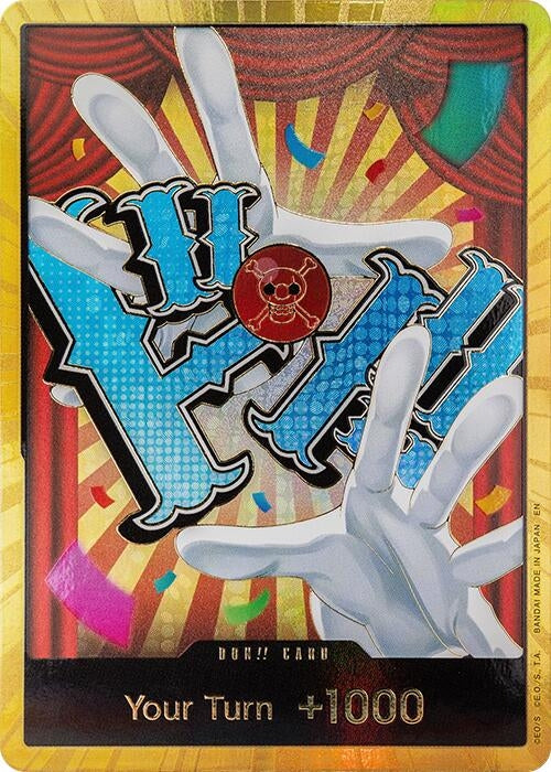 Image for DON!! Card (Buggy) (Gold) (Premium Booster -The Best- Vol. 2) (PRB-02) - One Piece Card Game