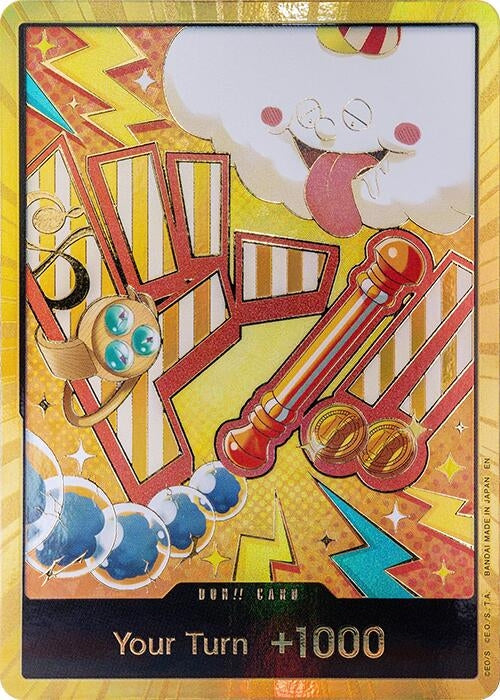 Image for DON!! Card (Nami) (Gold) (Premium Booster -The Best- Vol. 2) (PRB-02) - One Piece Card Game