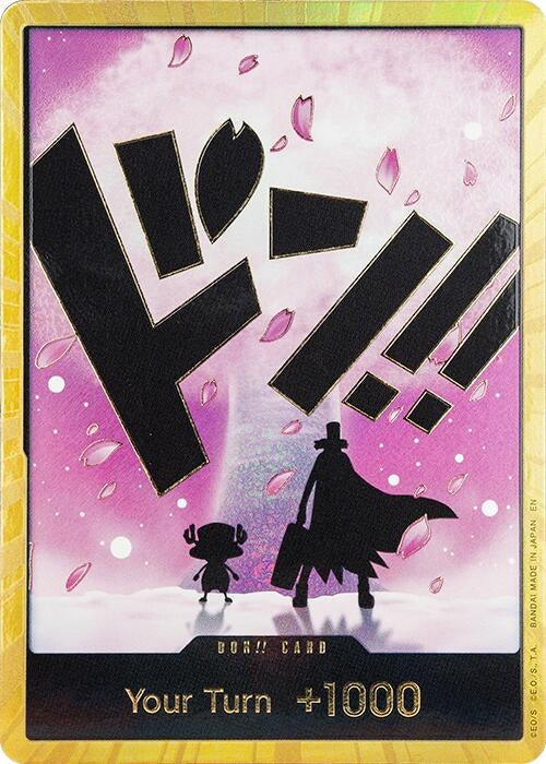 Image for DON!! Card (Chopper) (Gold) (Premium Booster -The Best- Vol. 2) (PRB-02) - One Piece Card Game