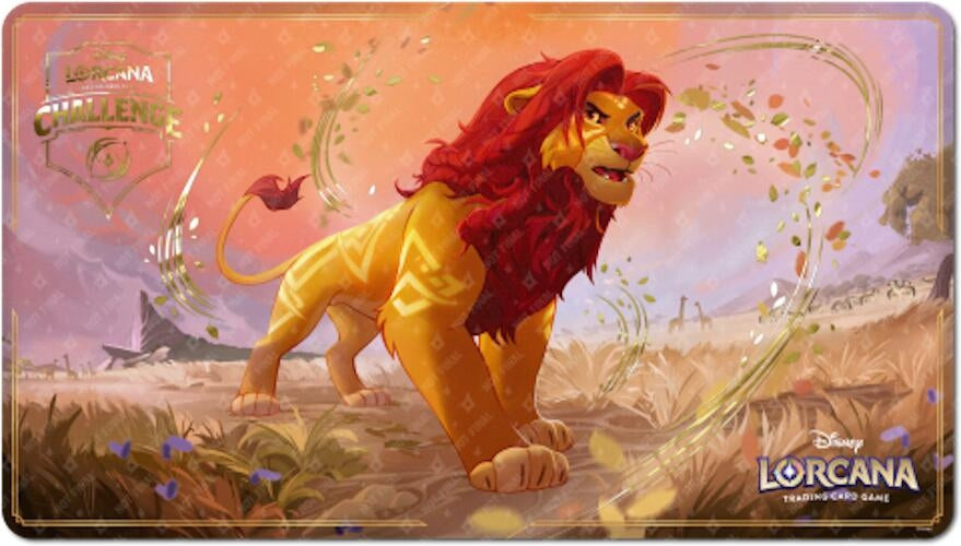 Image for Disney Lorcana: Simba - Pride Protector Foil Playmat (Disney Lorcana Challenge) - Playmats