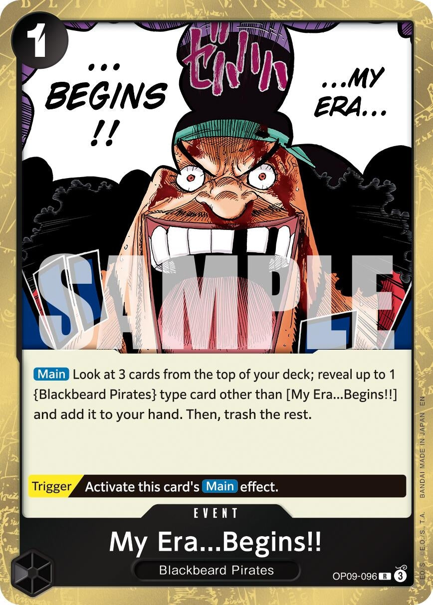 Image for My Era...Begins!! (Reprint) (OP09-096) (Premium Booster -The Best- Vol. 2) (PRB-02) - One Piece Card Game