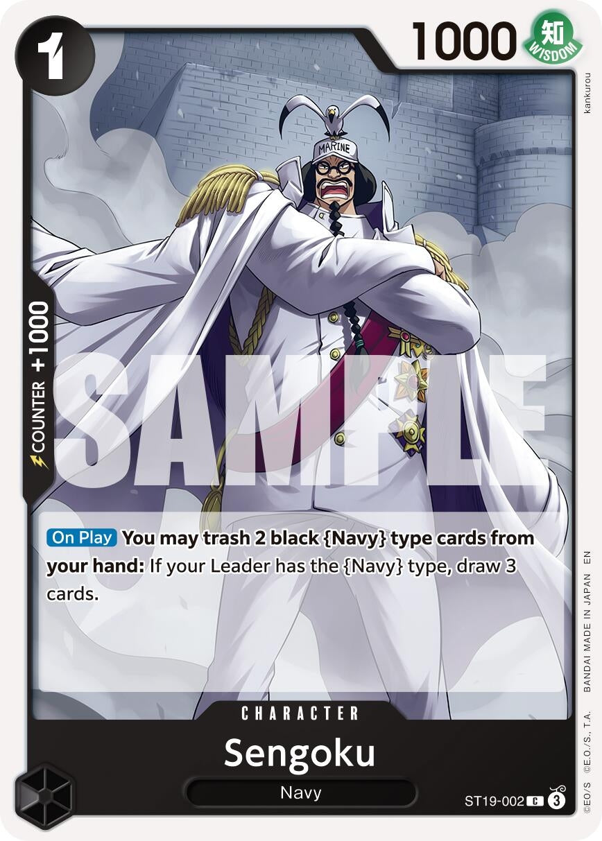 Image for Sengoku - ST19-002 (Reprint) (ST19-002) (Premium Booster -The Best- Vol. 2) (PRB-02) - One Piece Card Game