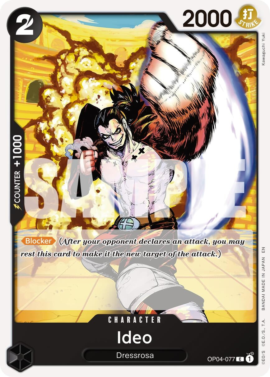 Image for Ideo (Reprint) (OP04-077) (Premium Booster -The Best- Vol. 2) (PRB-02) - One Piece Card Game