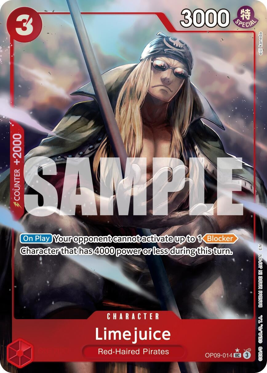 Image for Limejuice (Alternate Art) (OP09-014) (Premium Booster -The Best- Vol. 2) (PRB-02) - One Piece Card Game