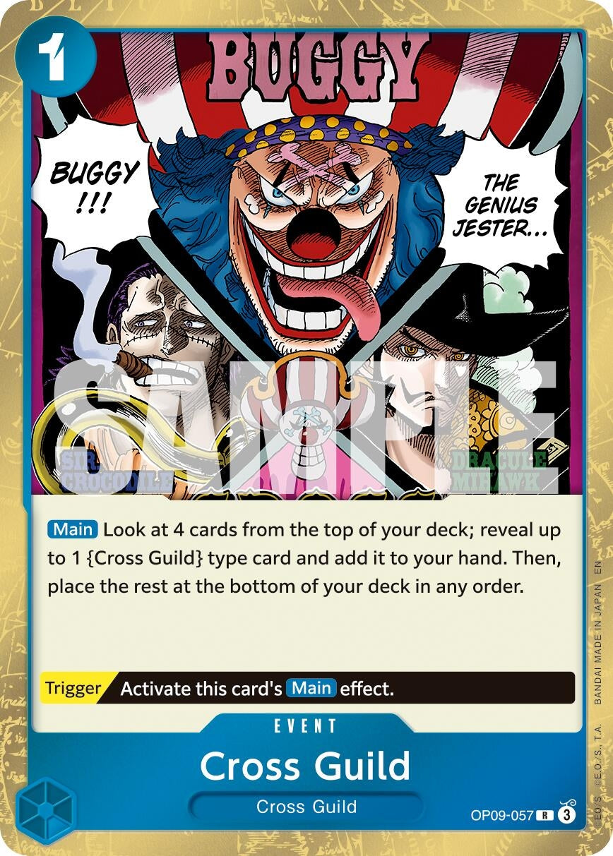 Image for Cross Guild (Reprint) (OP09-057) (Premium Booster -The Best- Vol. 2) (PRB-02) - One Piece Card Game