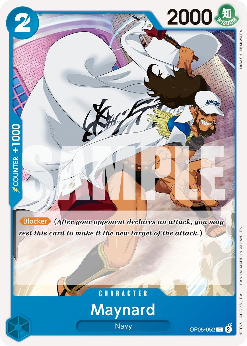 Image for Maynard (Reprint) (OP05-052) (Premium Booster -The Best- Vol. 2) (PRB-02) - One Piece Card Game