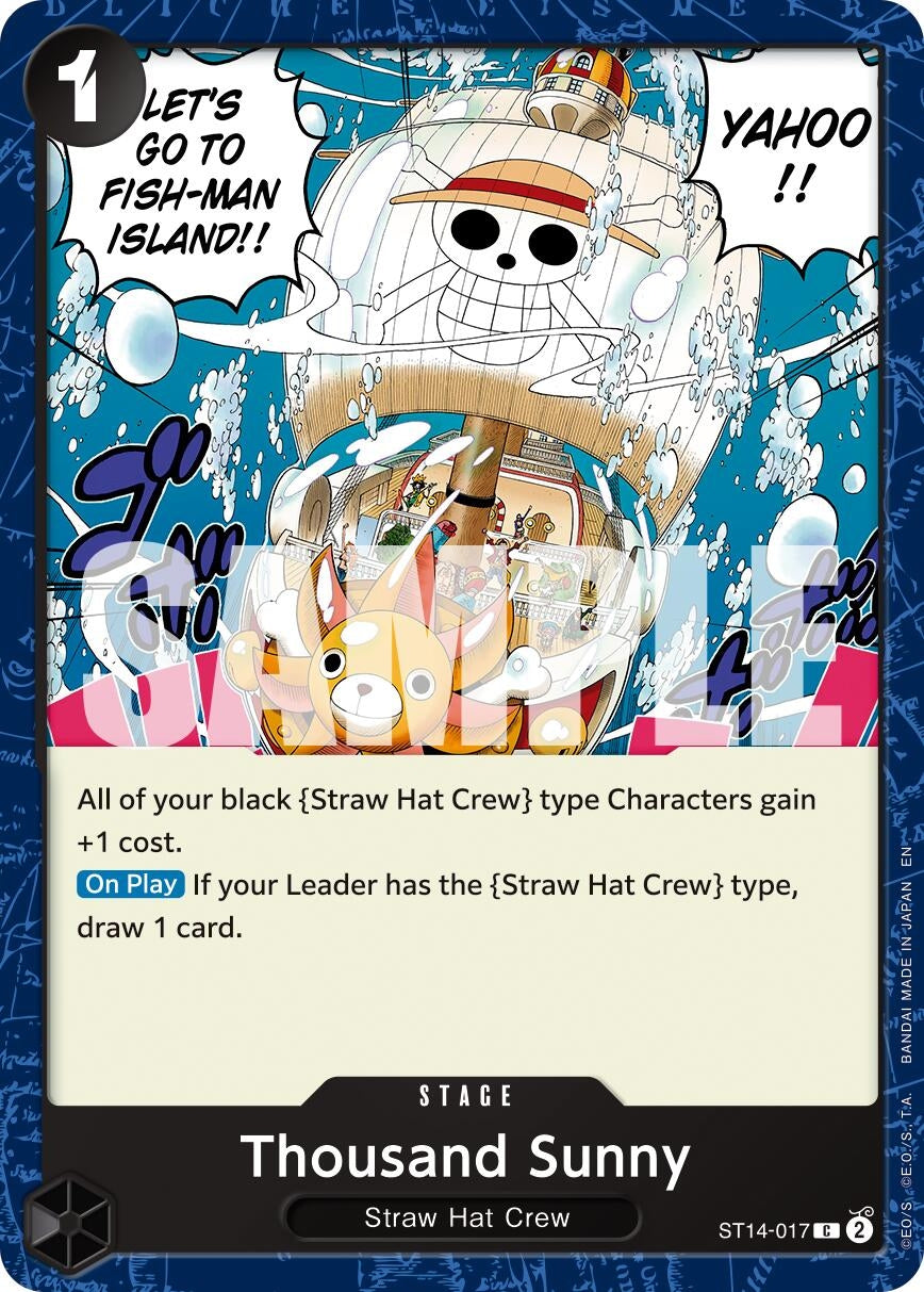 Image for Thousand Sunny (Reprint) (ST14-017) (Premium Booster -The Best- Vol. 2) (PRB-02) - One Piece Card Game