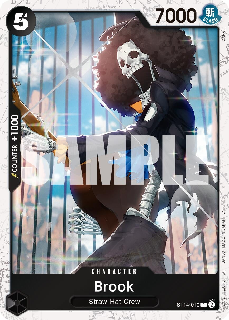Image for Brook - ST14-010 (Pirate Foil) (ST14-010) (Premium Booster -The Best- Vol. 2) (PRB-02) - One Piece Card Game
