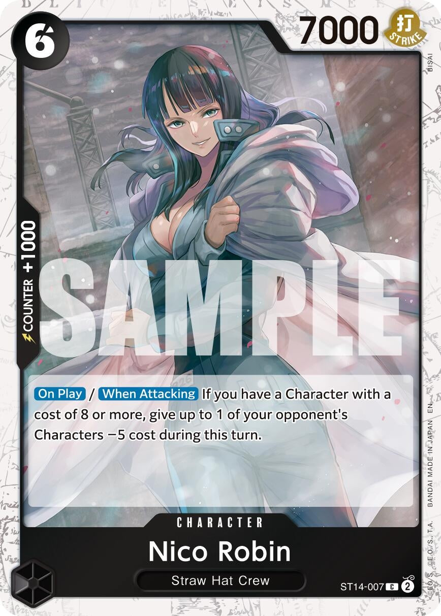 Image for Nico Robin - ST14-007 (Pirate Foil) (ST14-007) (Premium Booster -The Best- Vol. 2) (PRB-02) - One Piece Card Game