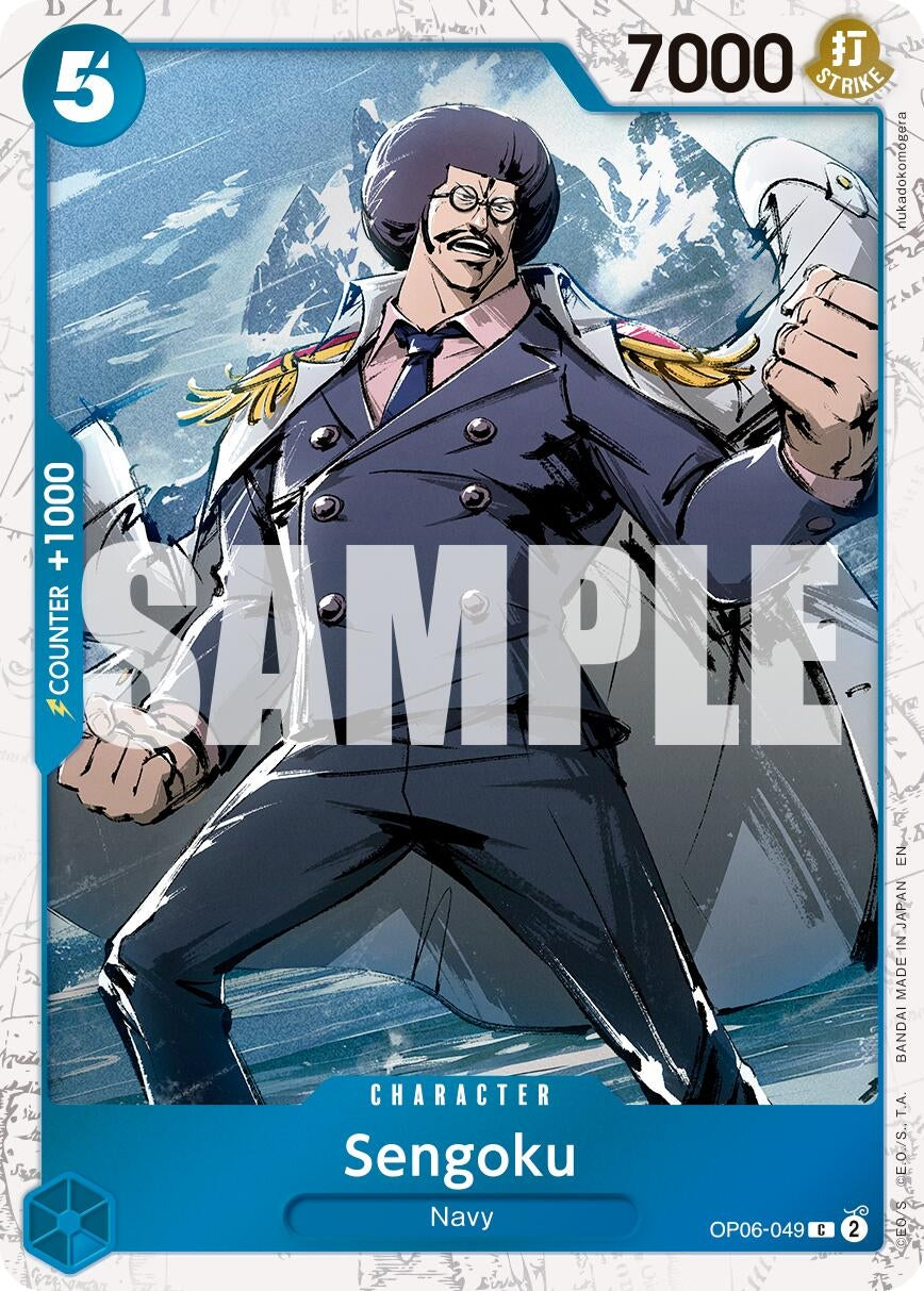 Image for Sengoku - OP06-049 (Pirate Foil) (OP06-049) (Premium Booster -The Best- Vol. 2) (PRB-02) - One Piece Card Game