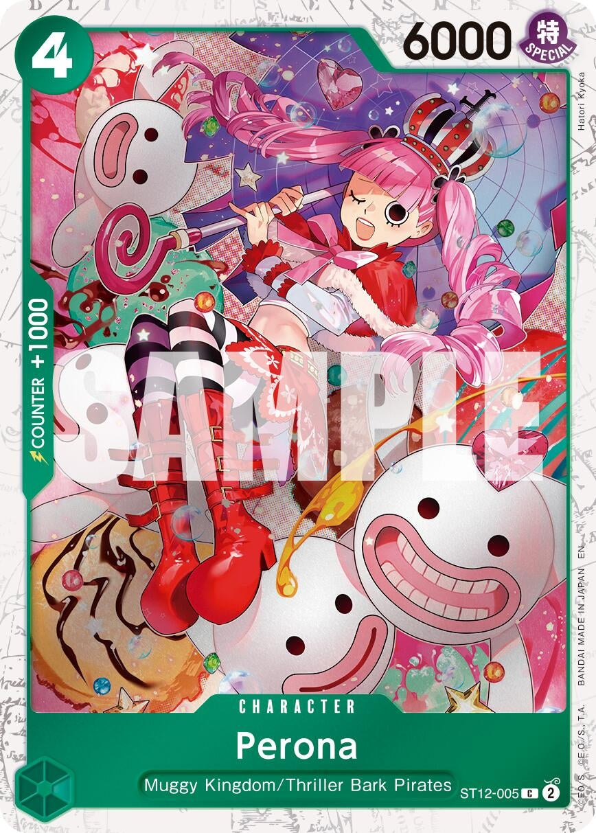 Image for Perona (Pirate Foil) (ST12-005) (Premium Booster -The Best- Vol. 2) (PRB-02) - One Piece Card Game