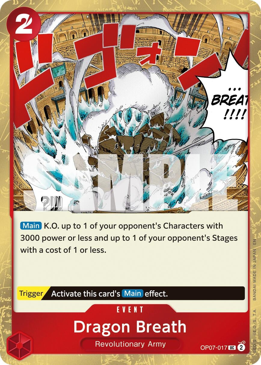 Image for Dragon Breath (Pirate Foil) (OP07-017) (Premium Booster -The Best- Vol. 2) (PRB-02) - One Piece Card Game