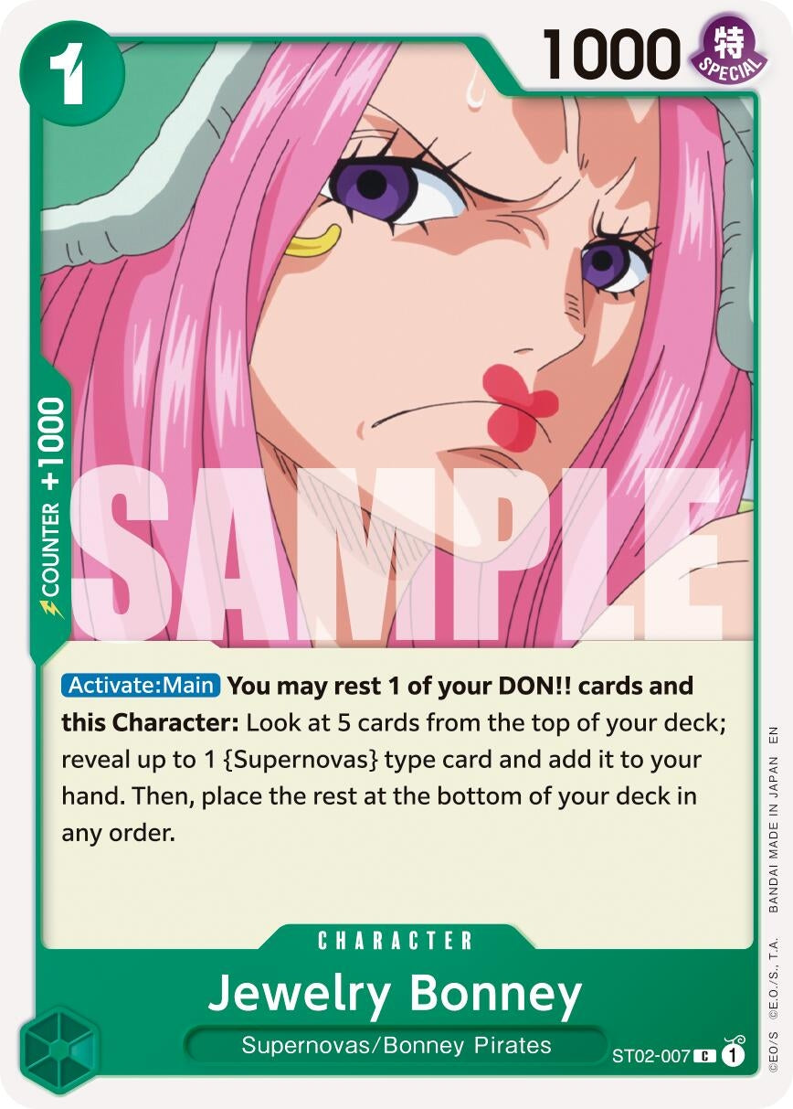 Image for Jewelry Bonney - ST02-007 (Reprint) (ST02-007) (Premium Booster -The Best- Vol. 2) (PRB-02) - One Piece Card Game